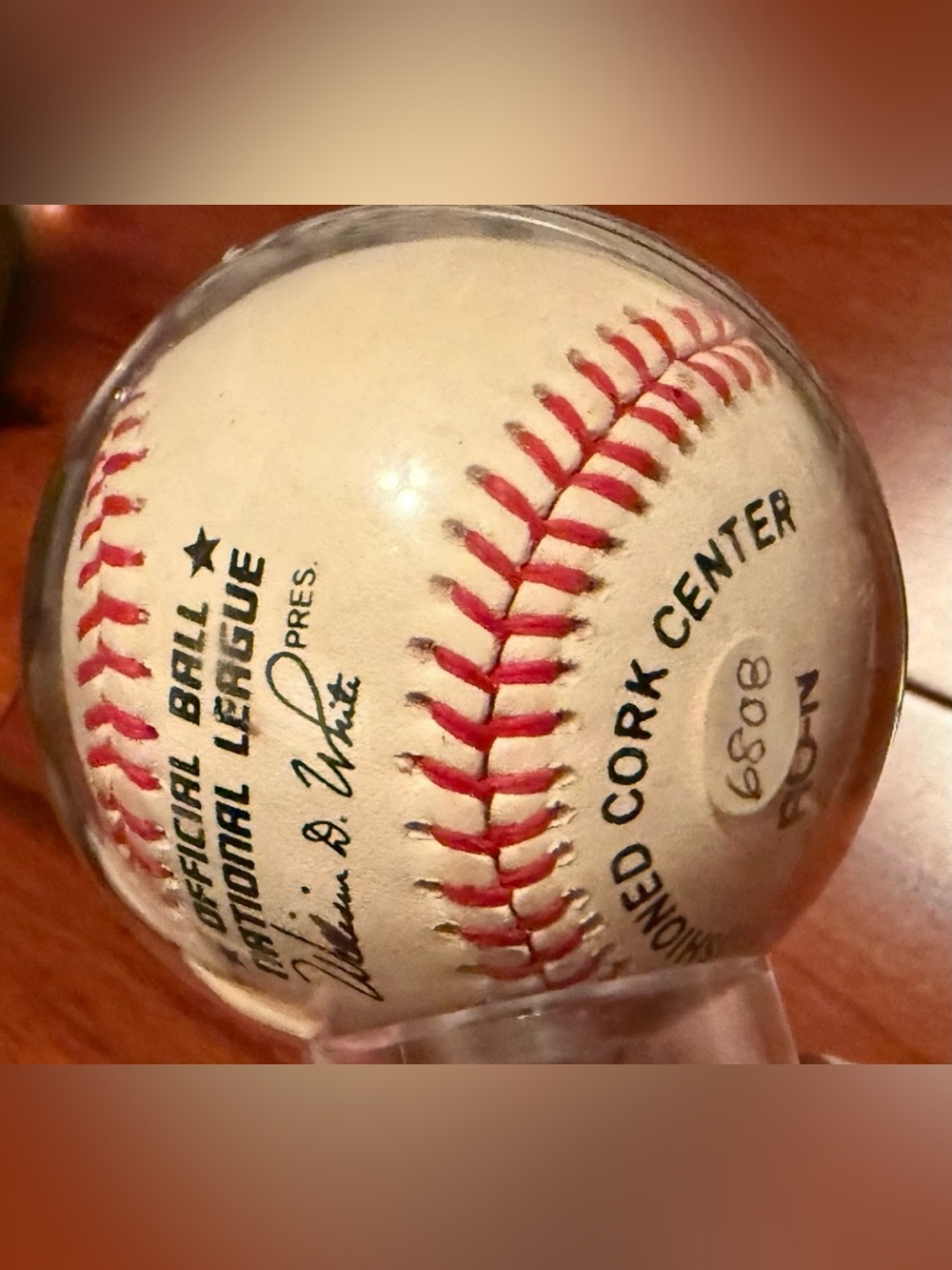 Willie Mays Autographed Baseball - Vintage Americana Memorabilia COA #6808 - Picture 9 of 13
